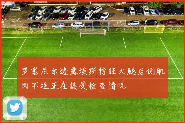 罗塞尼尔透露埃斯特旺大腿后侧肌肉不适正在接受检查情况
